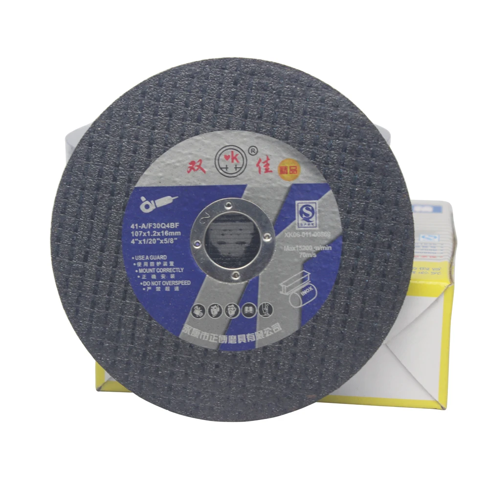 100 Sanding Grinding Metal Iron Cutting Disc Slice for Angle Grinder Stainless Steel Cut Off Wheel Fiber Reinforced Resin Blade