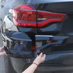 For BMW X3 G01 2018-22 Car Rear Lamp Shade Brake Indicator Light Reversing Lamp ABS Transparent Grey Tail Lamp Cover Auto Parts