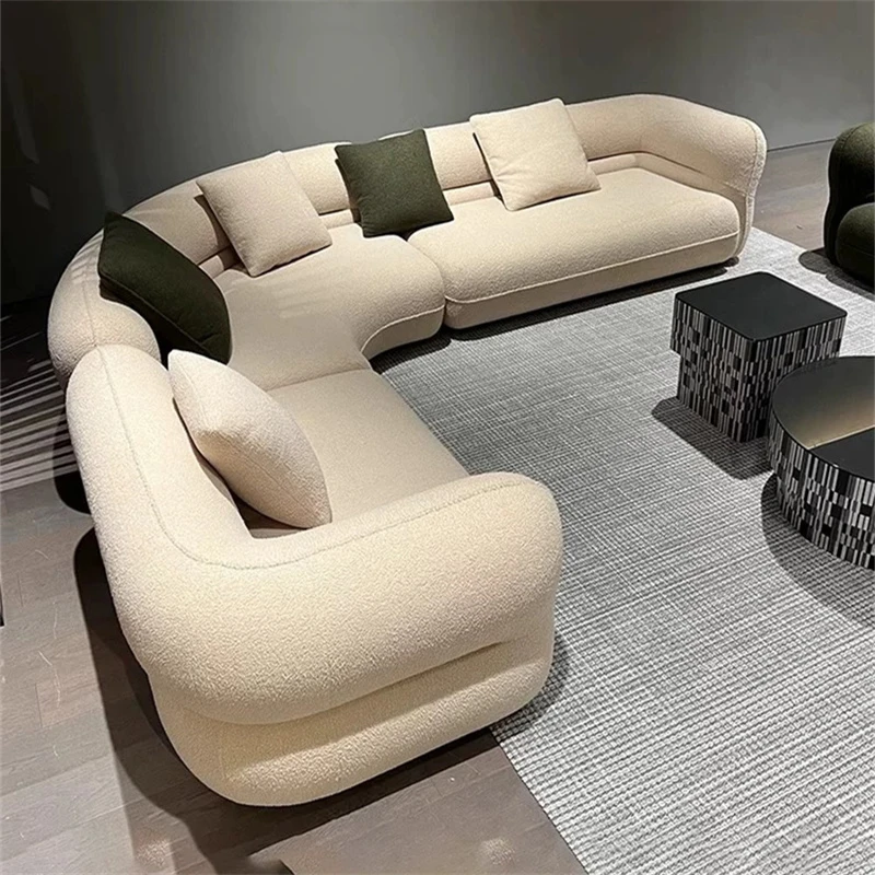 Black Accent Living Room Sofas Nordic Luxury Large Size Vintage Professional Living Room Sofas Waiting Muebles Home Furniture - Image 6