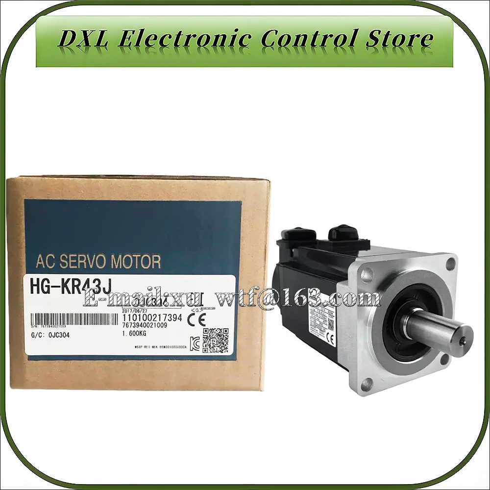 New Original Box 3000r/min 400W AC Servo Motor HG-KR43J HG-KR43BJ One-year Warranty Fast Delivery