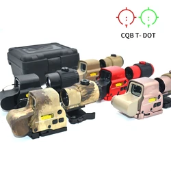 Red and Green Dot Holographic Sight Combination, Tactical 558 + G43, 3X, 20mm Picatinny