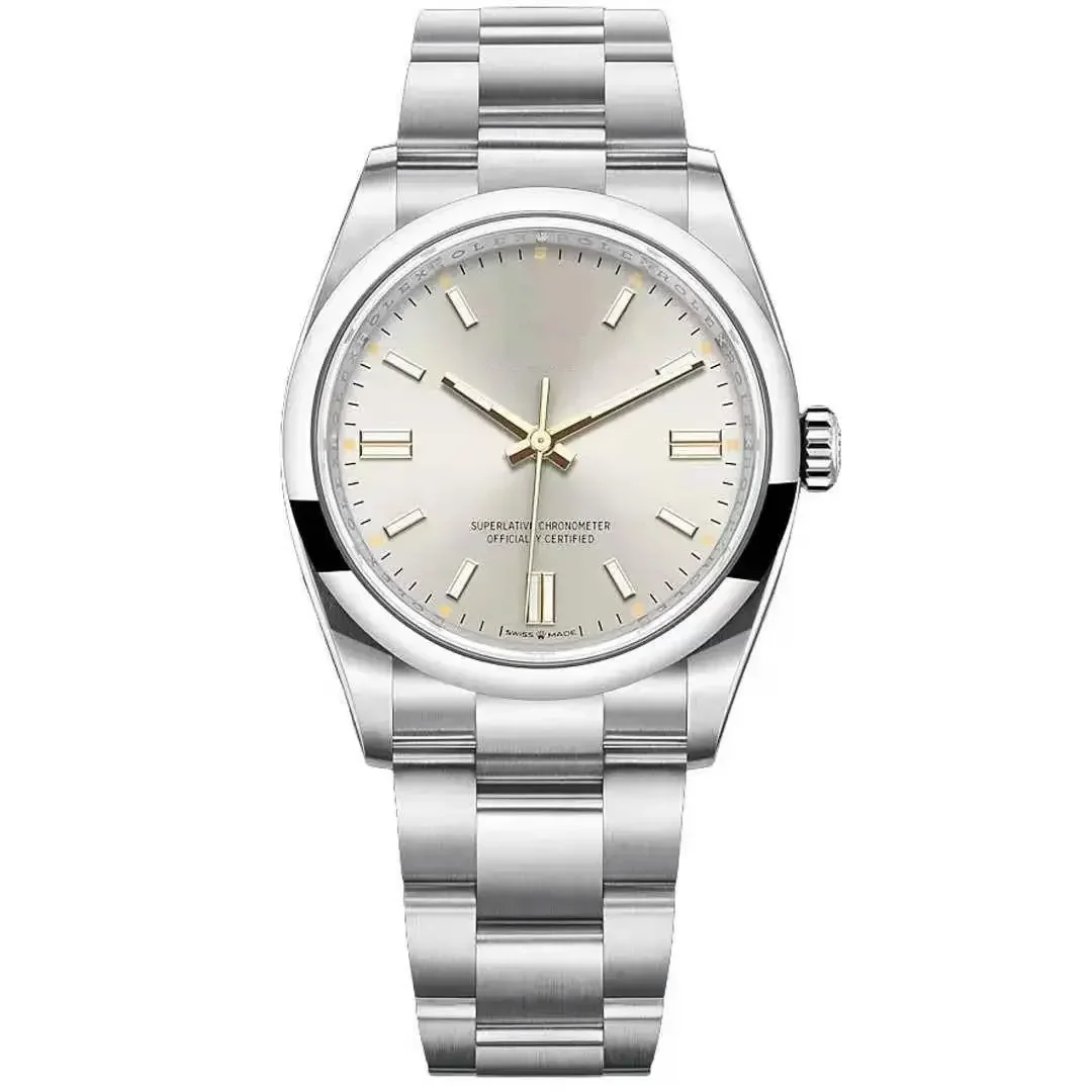 36MM/39mm Sapphire NH35 Mechanical WristWatch Sterile Oyster Strap 10Bar Luminous Sport Automatic Watch for Men