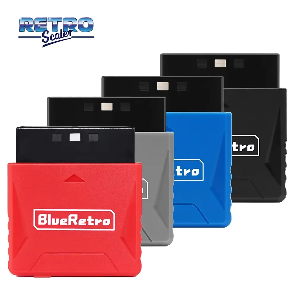 PS1 PS One PS2 용 RetroScaler 미니 Blueretro 수신기 어댑터 8bitdo PS4 PS5 Xbox 시리즈 X 무선 컨트롤러와 호환 가능 썸네일 6