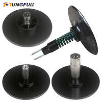 3XLR Black Suction Cup M6 M8 M10 Connector Suction Cup Adapter for Telescopic Linear Actuator Attachments Parts 100mm/120mm