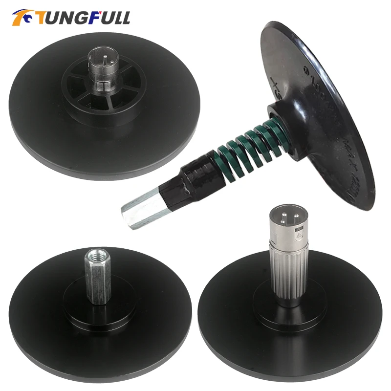 adaptador de ventosa preto para atuador linear telescopico pecas de acessorios 3xlr m6 m8 m10 100 mm 120 mm 01
