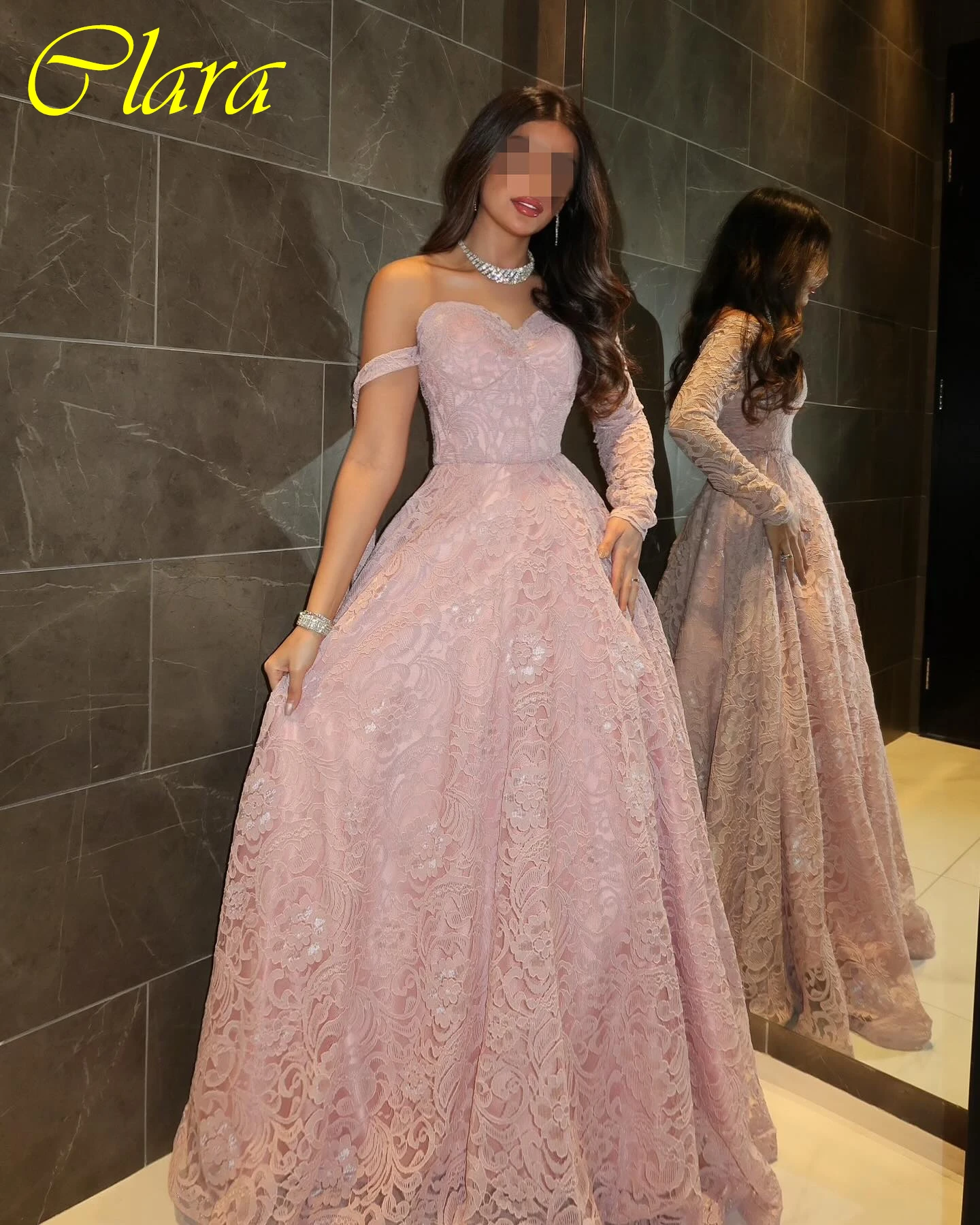 

Customized A-Line Sweetheart One Shoulder Elegant Evening Dress Delicate Fashion Party Dress Modern High Quality Prom Dress