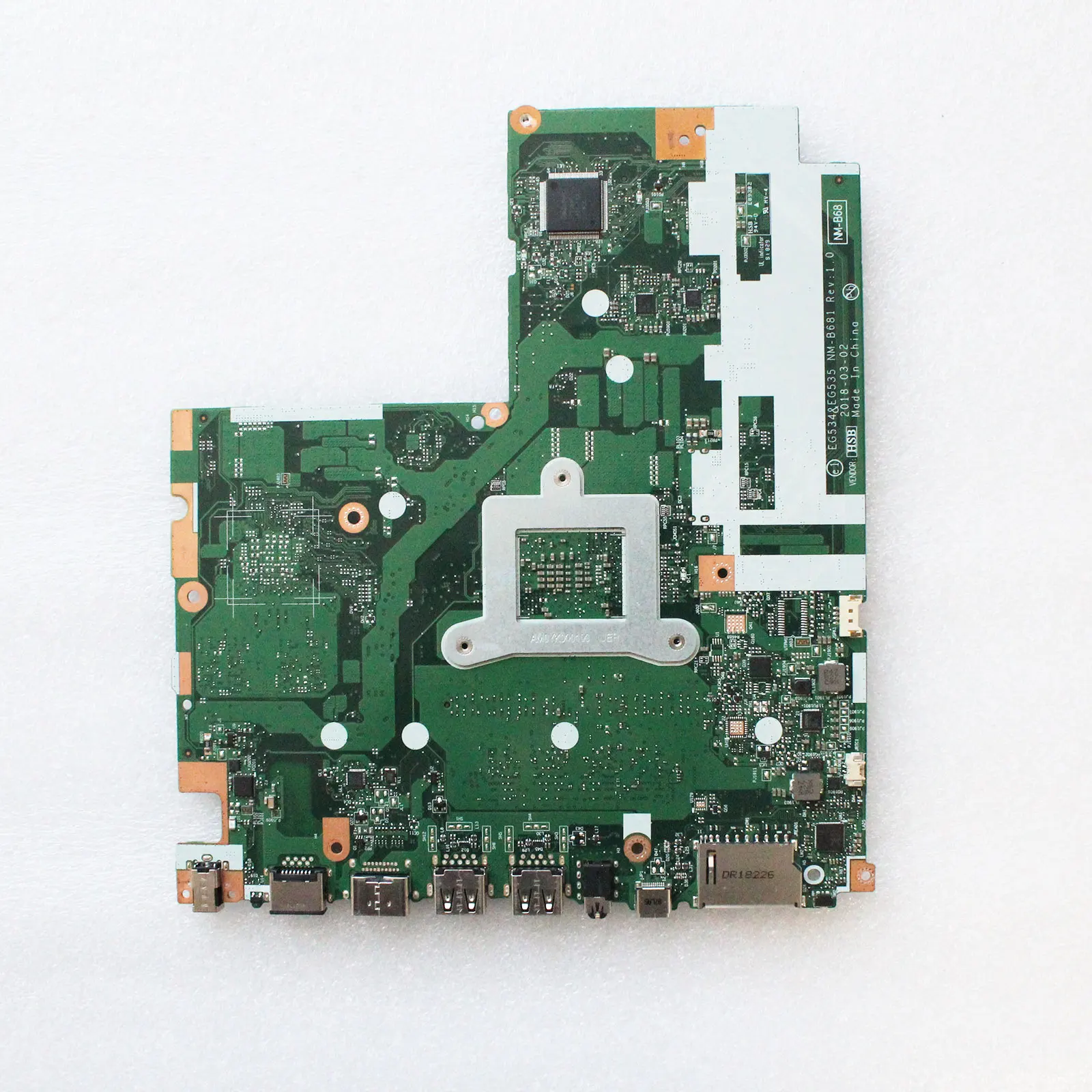 Imagem -05 - Placa-mãe Portátil para Lenovo Ideapad Usado 5b20r56763 33015arr Eg534 Eg535 Nm-b681 R32200u r5 r7 4g Ram 100 de Trabalho