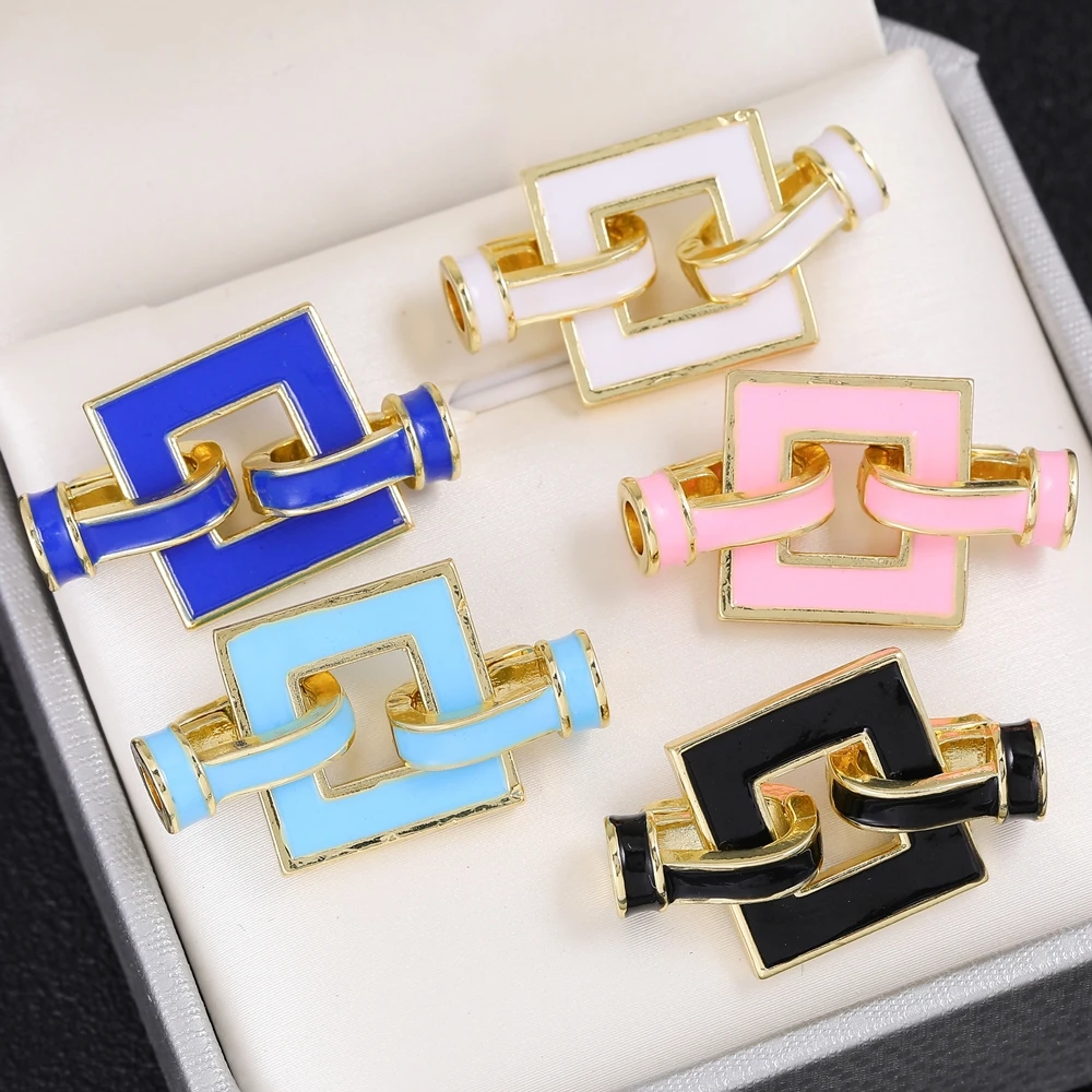 Juya handgemachte dekorative Verschlussbefestigungen Verbinder Verschluss Haken Zubehör für DIY Perlenarbeiten Perlen Schmuckherstellung