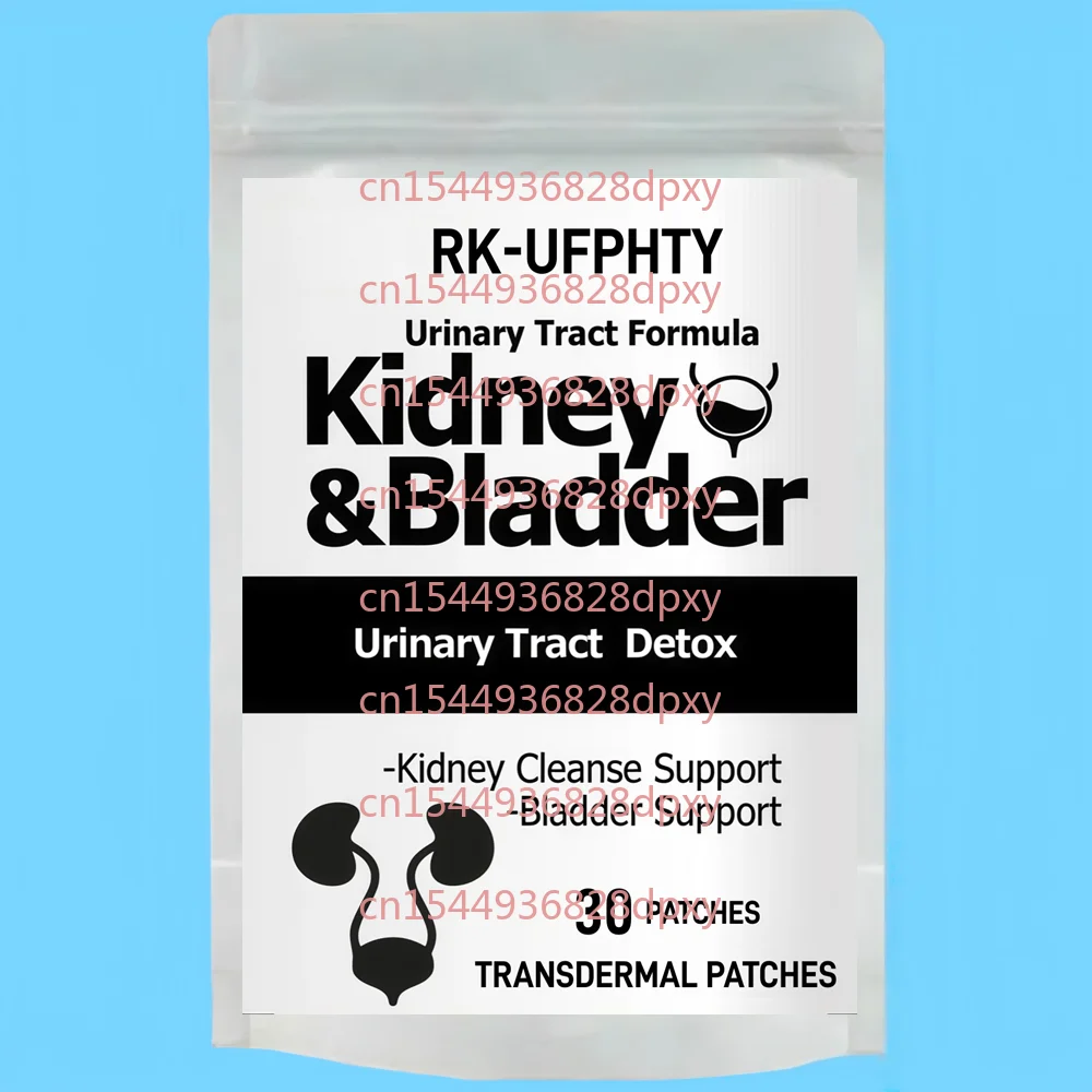 

30 трансдермальных пластырей для почек и мочевого пузыря с клюквой для здоровья мочевыводящих путей, детоксикации и восстановления
