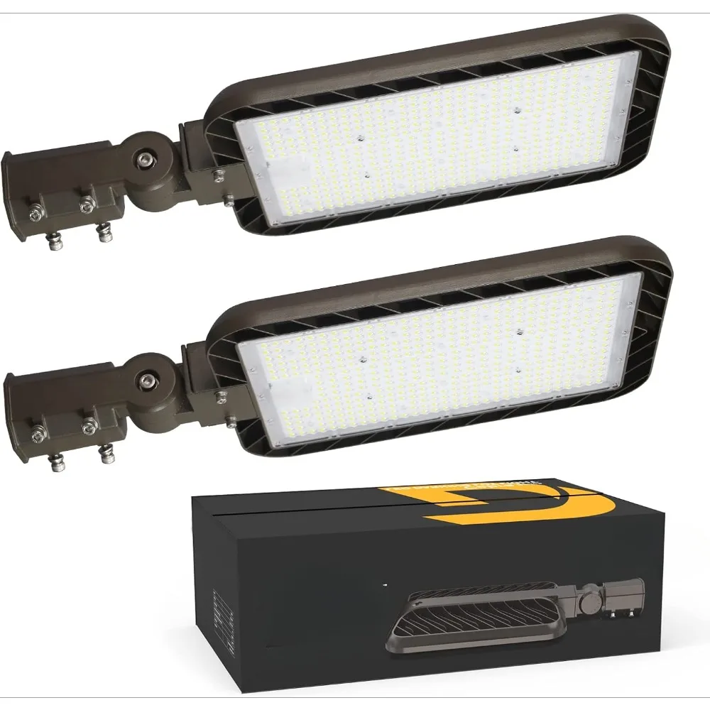 Parking Lot Lights Quick Installation Light Slip Fitter Mount Dusk to Dawn Photocell Outdoor Commercial Street Area Lighting