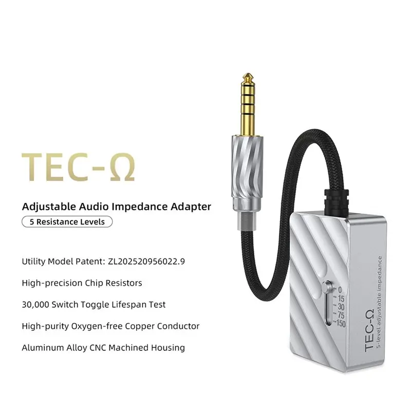 Adapter impedancji FULL-Ohms Słuchawki z redukcją szumów Słuchawki z redukcją szumów Rezystancja IEM Redukcja szumów Filtr słuchawkowy Plu — zdjęcie produktu 3