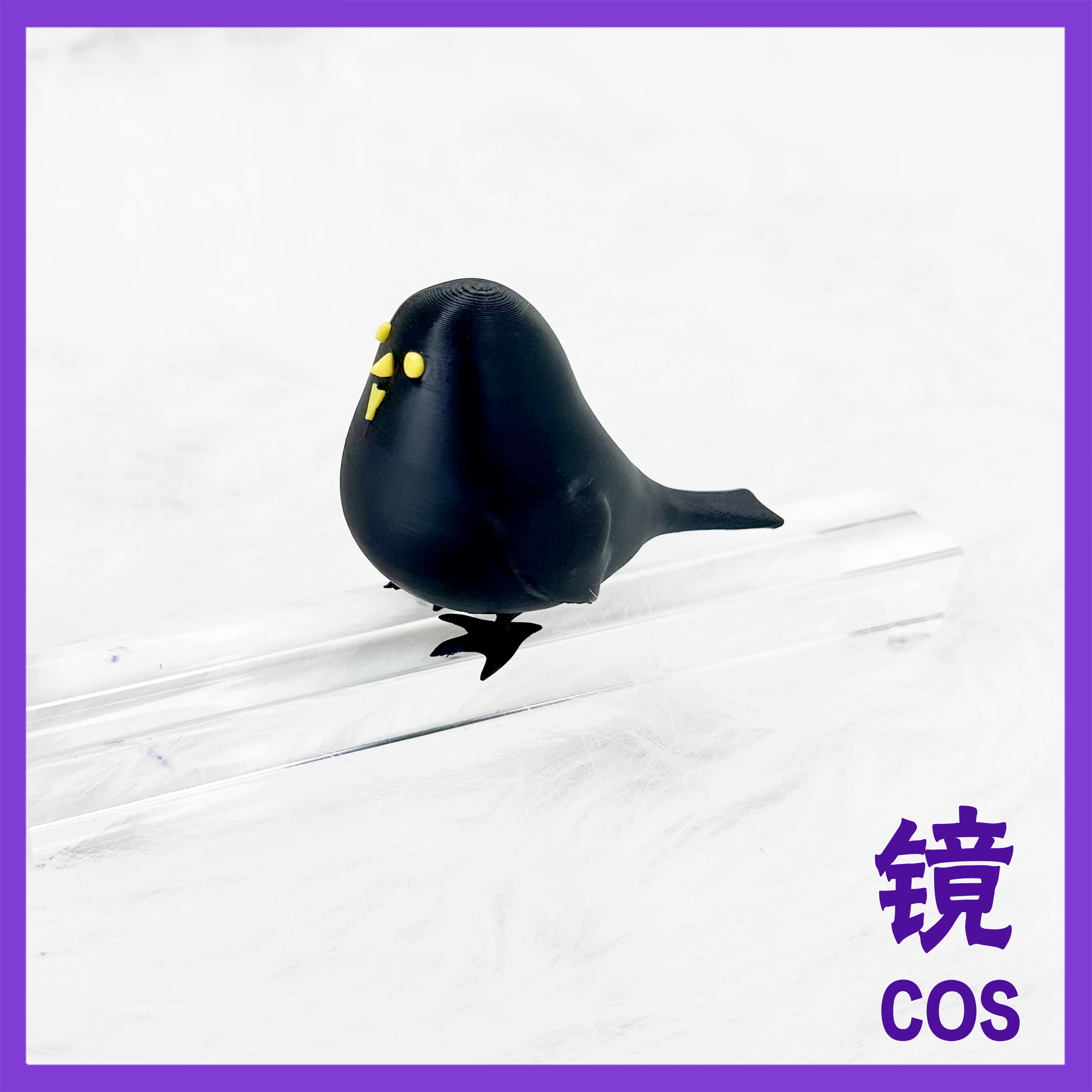Game Zenless Zone Zero ‌Yixuan Black Bird Pet Cosplay Props Halloween Christmas Carnival Cosplay Party Props Accessories