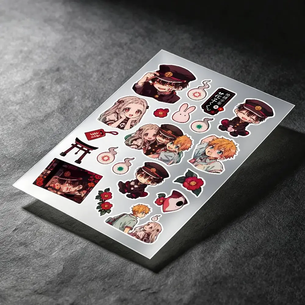 Movie Toilet Bound Hanako Kun Anime Stickers Auto Body Bumper Windows Motorcycle Laptop Walls Vinyl Decal Car Tuning Accessories