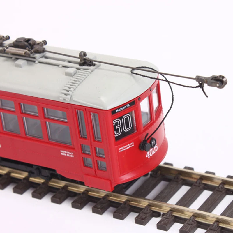 BACHMANN Train Model American Series Simulation Digital Tram with Light 4025 Train Model Toy HO Scale 1/87