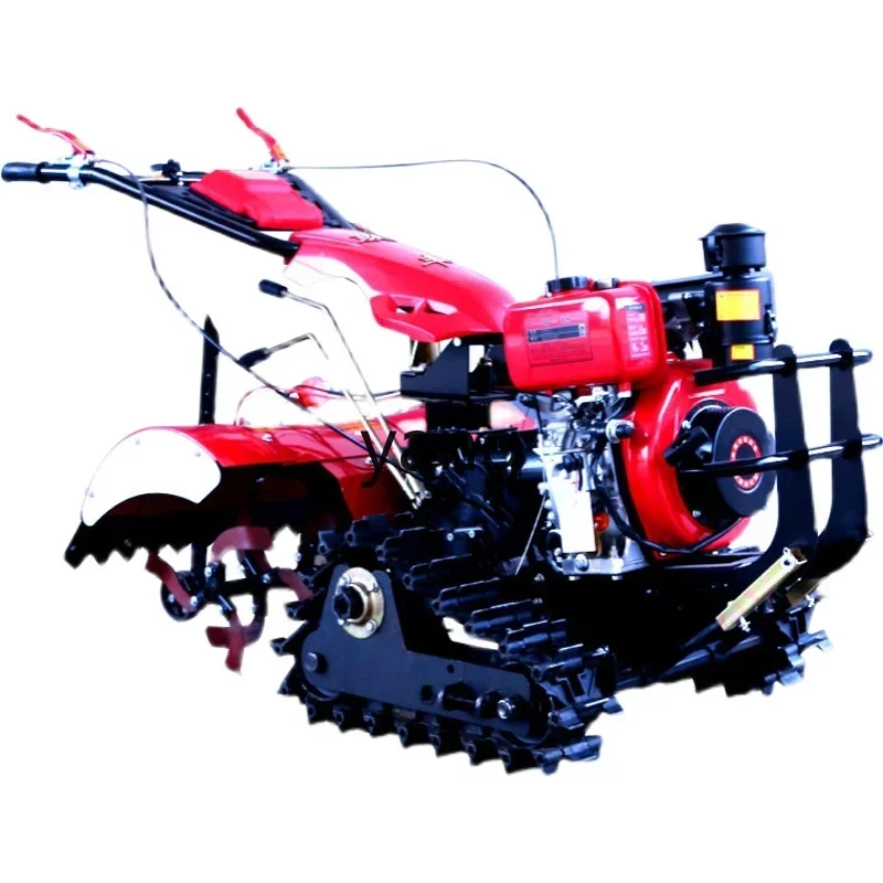 ZL four-wheel drive direct connection micro-tiller full gear crawler multi-function rotary tiller