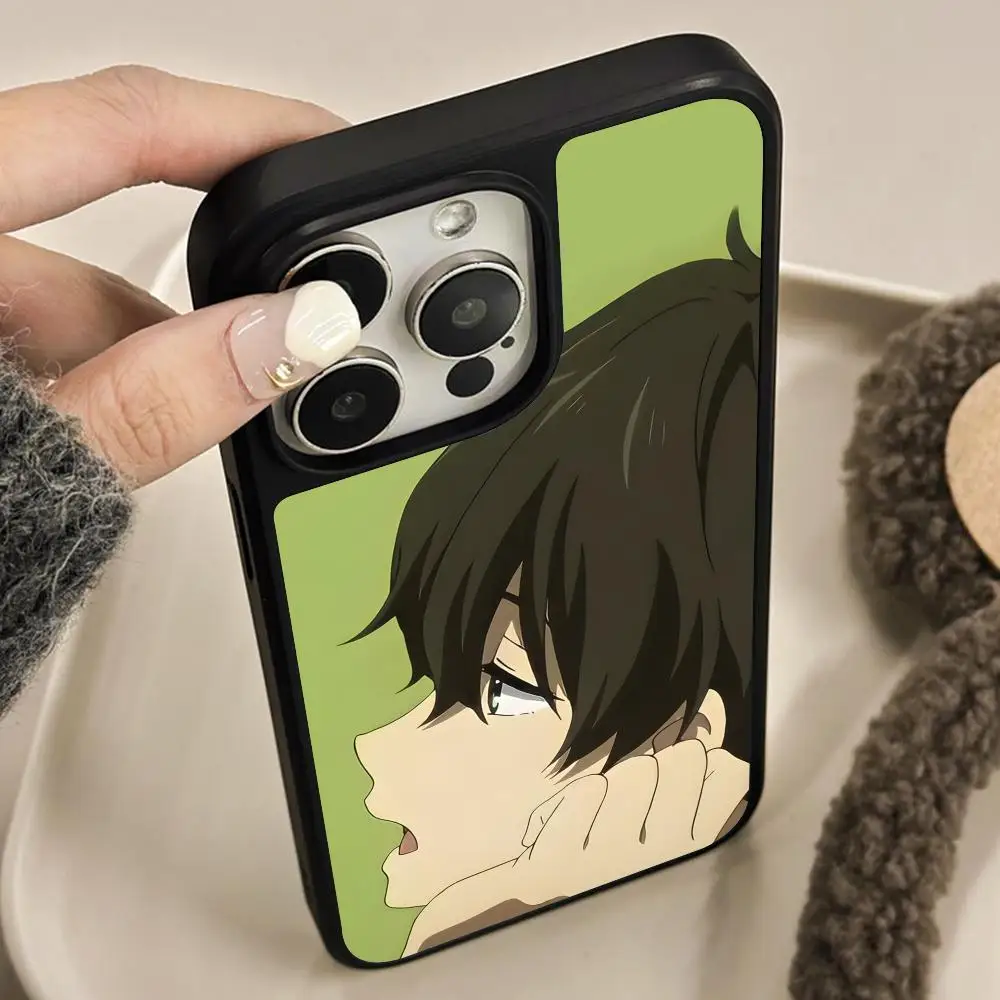 

Hyouka Oreki Hotarou Phone Case for iPhone 17 16 15 14 13 12 11 Air Pro Max Plus Matte Surface Cover