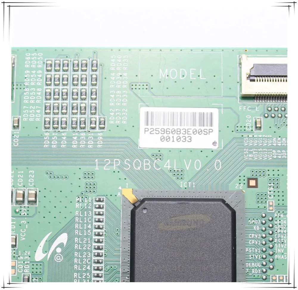 12PSQBC4LV0.0 Tcon Board for TV 32'' 40'' 43'' 46'' 48'' 55'' Inch TV Board Original Product  Professional Test Board T Con Card