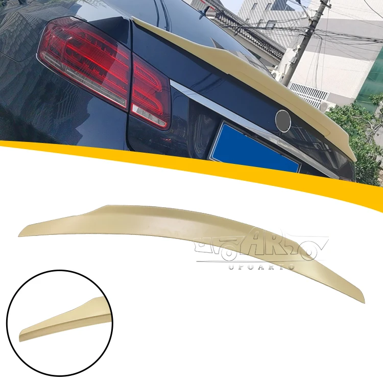 High Quality ABS Plastic Carbon Fiber PSM Rear Boot Spoiler For Mercedes Benz E Class W212 E300 E350 E400 E500 E550 E63 AMG