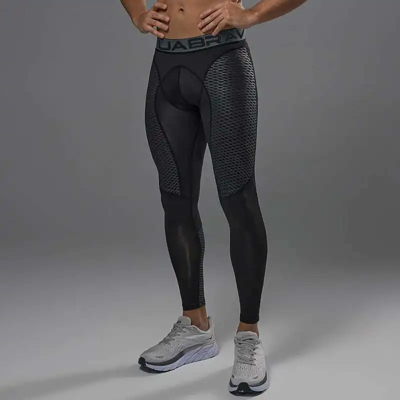 Men's Tight Fitness Running Sweatpants Leggings Plus Size Training Joggers Sweat Trousers