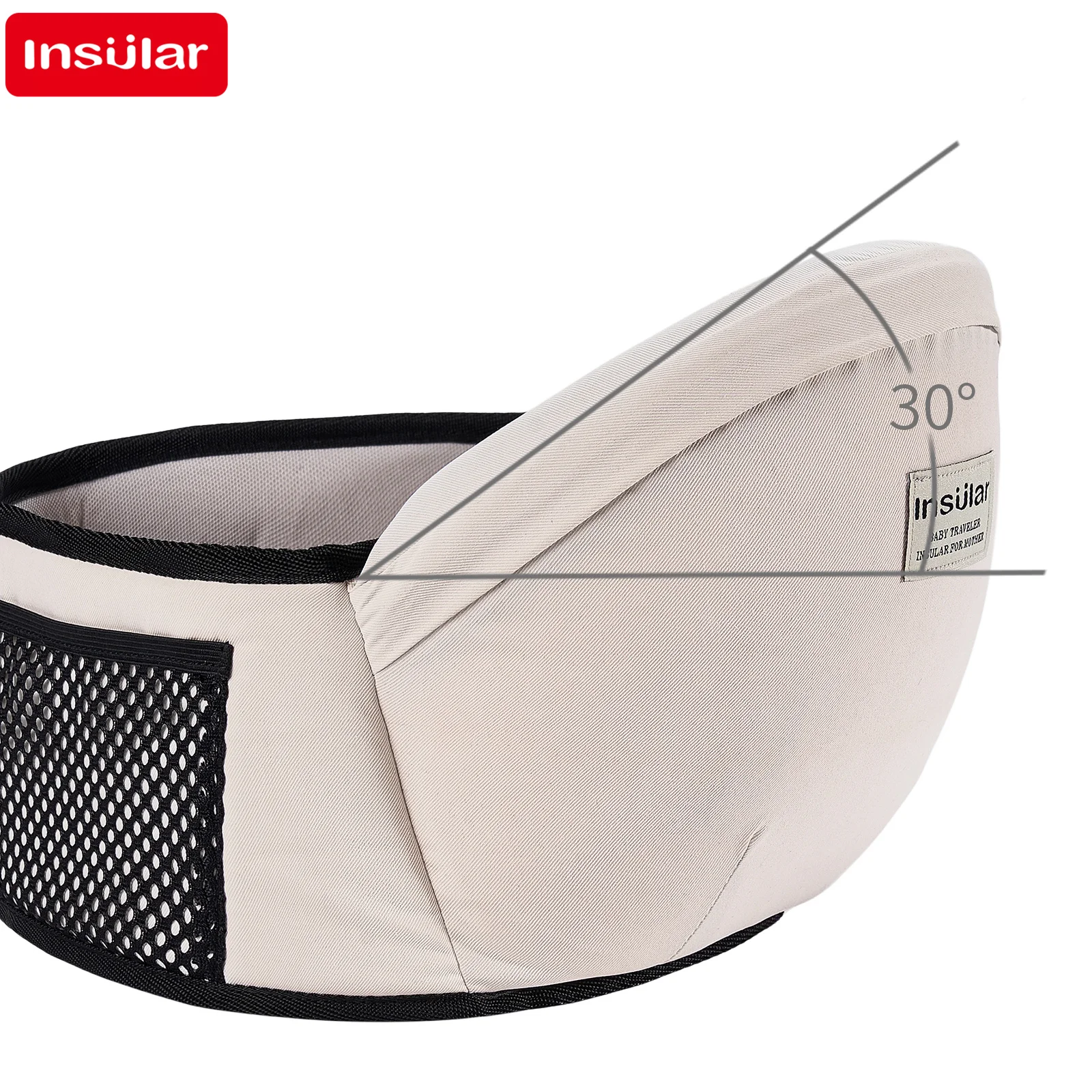 Baby Carrier Waist Stool Walkers Baby Sling Hold Waist Belt Backpack Hipseat Belt Kids Adjustable Front Carry Infant Hip Seat