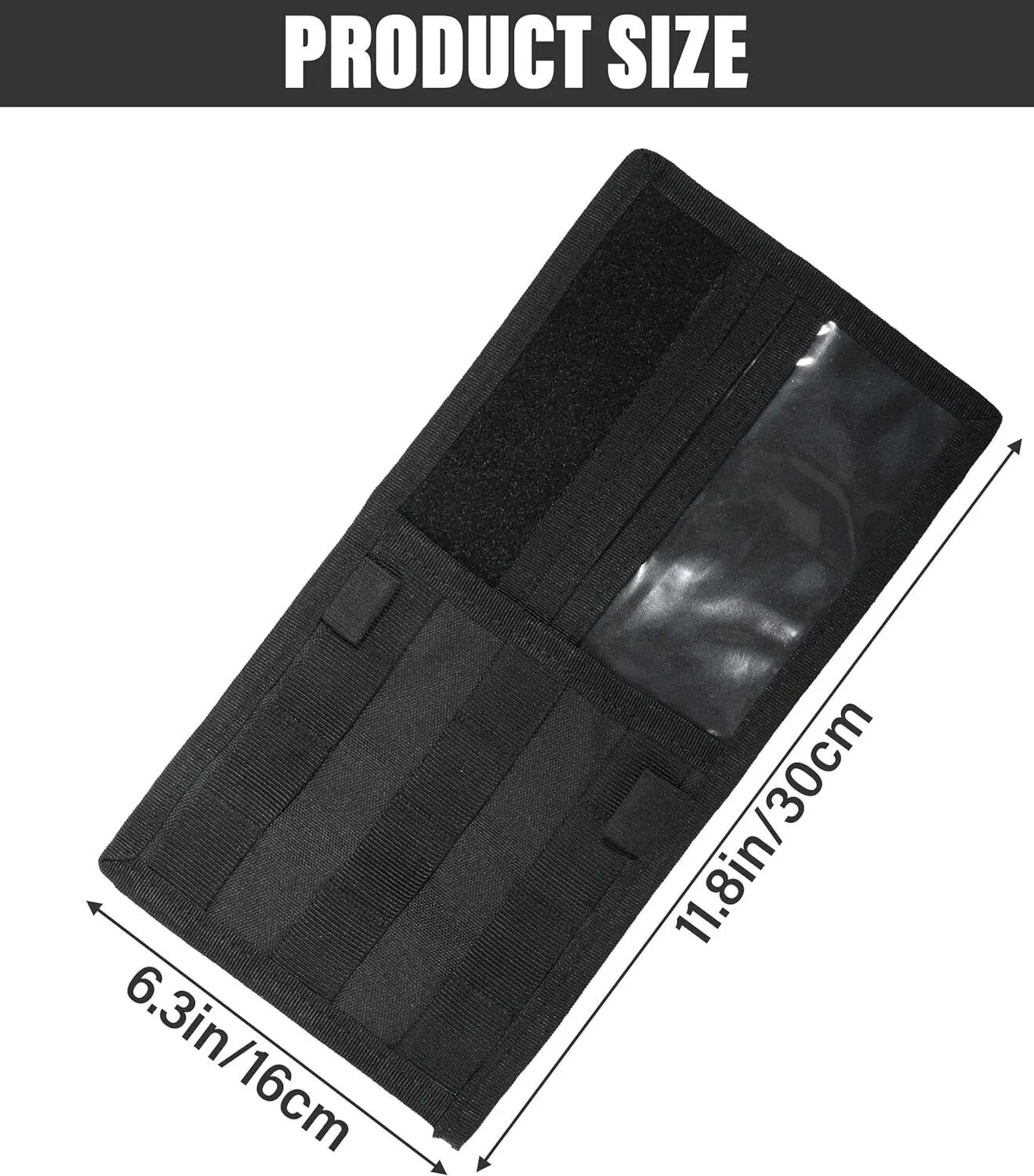 Tactical Car Sun Visor Cover Vehicle Molle Visor Storage Holder Pouch Molle Webbing for Cars Trucks Suvs