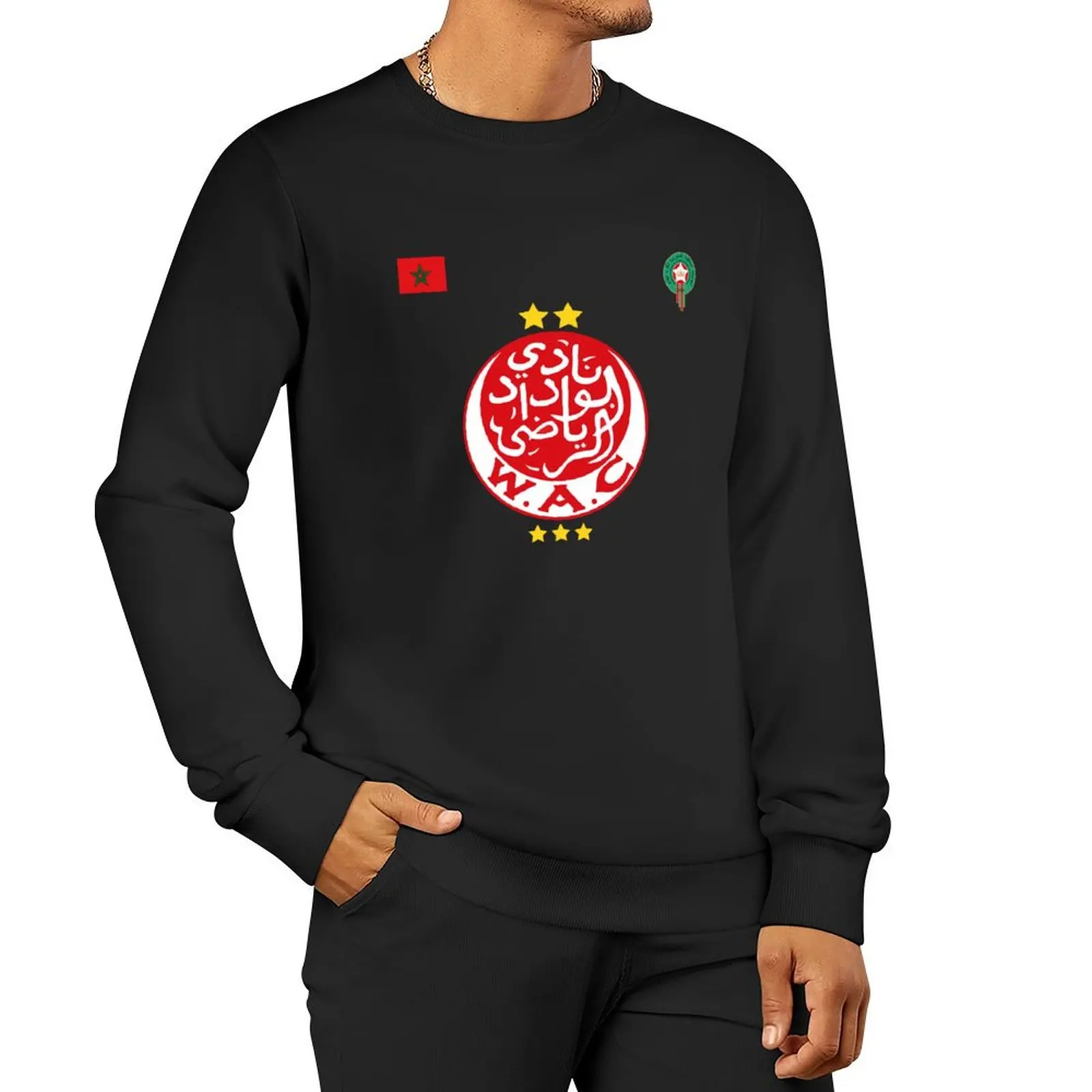 

Morocco Wydad Wac Jersey Wac Lover Pullover Hoodie streetwear men autumn new products new sweatshirts