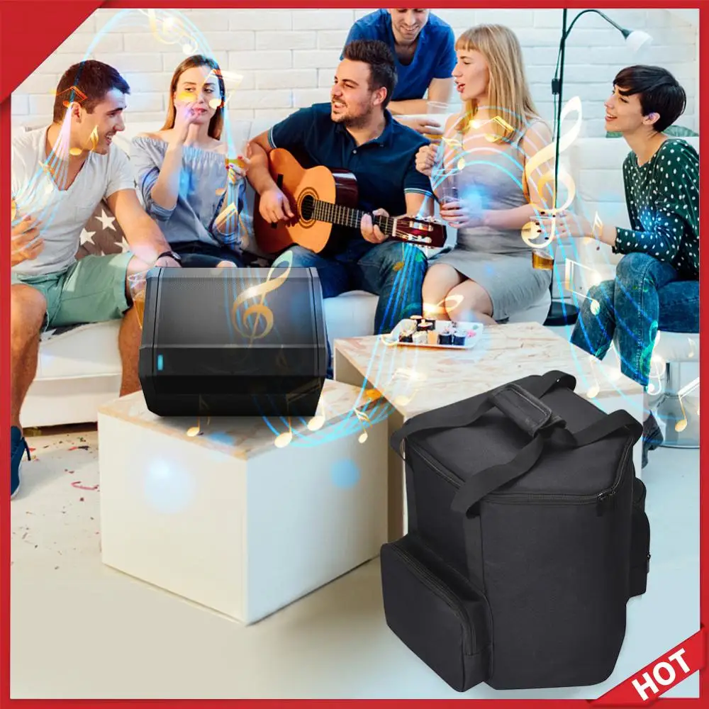 

Прочный дорожный кейс, устойчивый к царапинам, защитный чехол, предотвращающий падения, вместительный кейс для переноски аудиомикрофона Bose S1 Pro