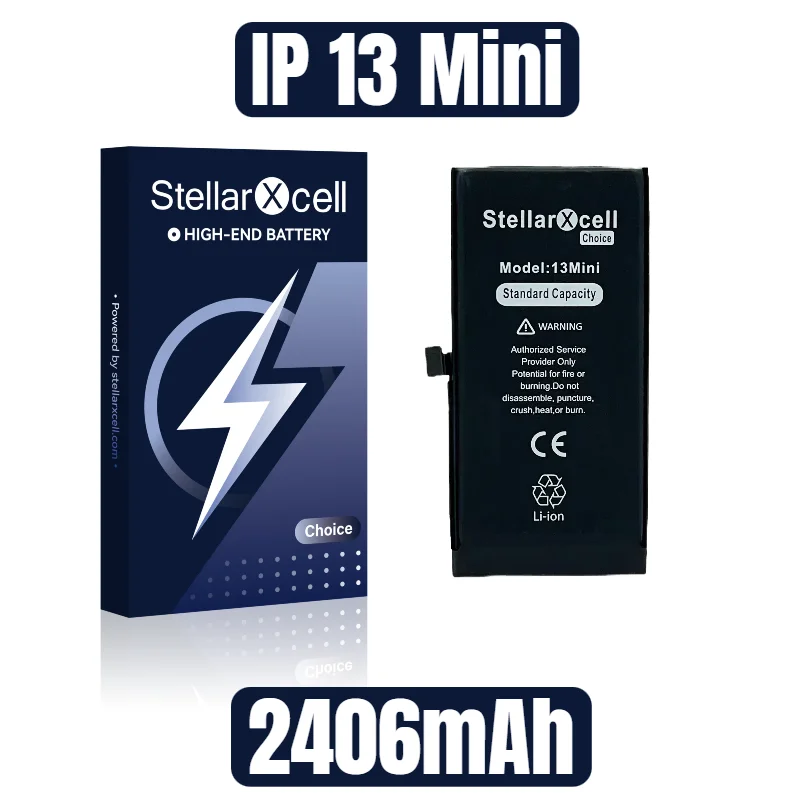 StellarXcell Choice Batterij voor iPhone Batterij IPse3 11 12 13 14 15 plus pro mini promax 100% Originele Kwaliteit Originele capaciteit