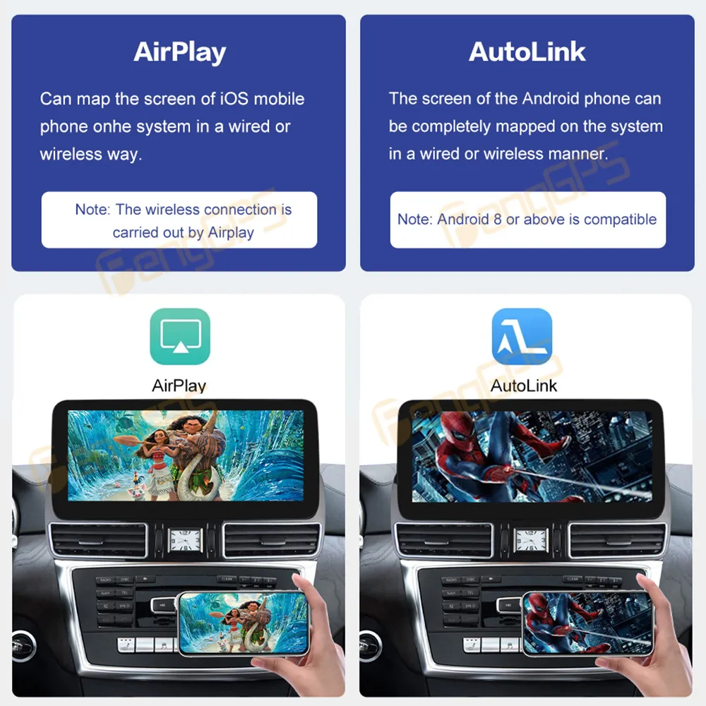 Linux Car Radio for Mercedes-Benz ML W166 GL X166 2012 - 2015 Multimedia Player Auto Stereo Vedio GPS Carplay Screen Accessories
