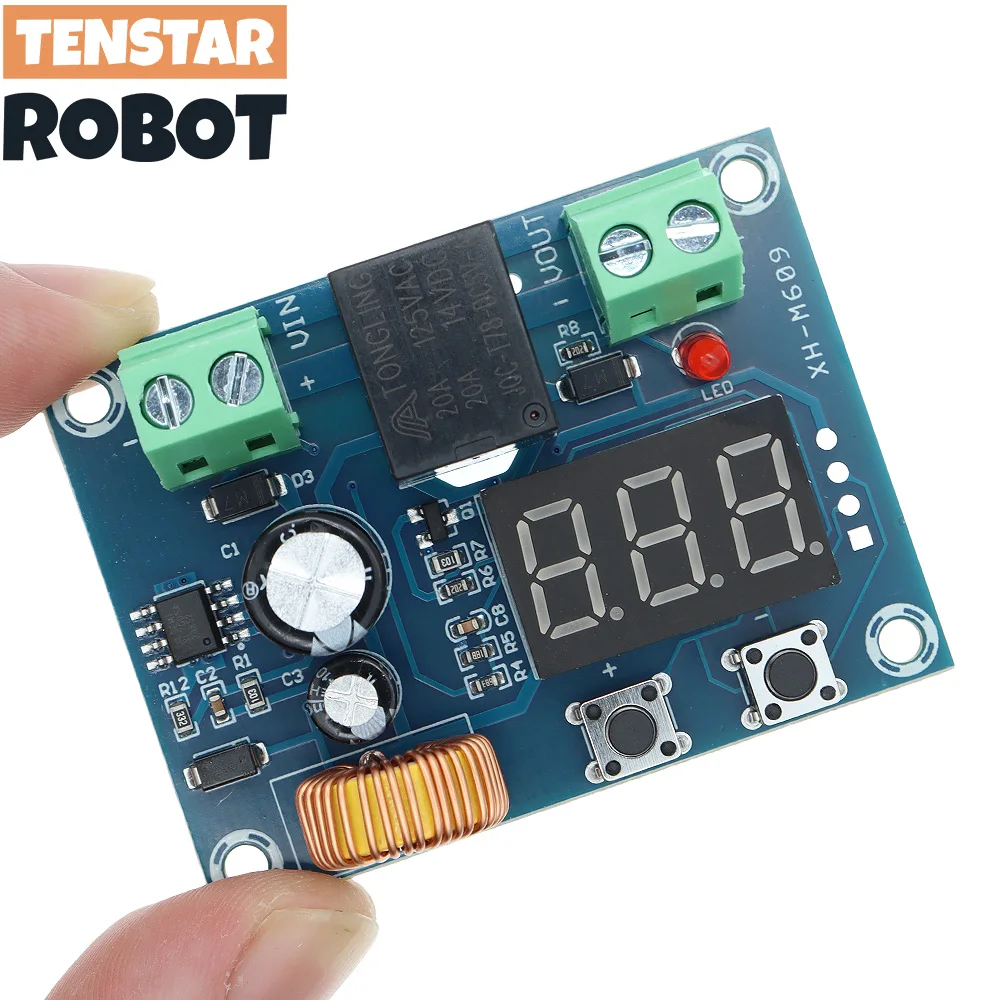 XH-M609 DC 12V-36V Charger Module Voltage OverDischarge Battery Protection Precise Undervoltage Board