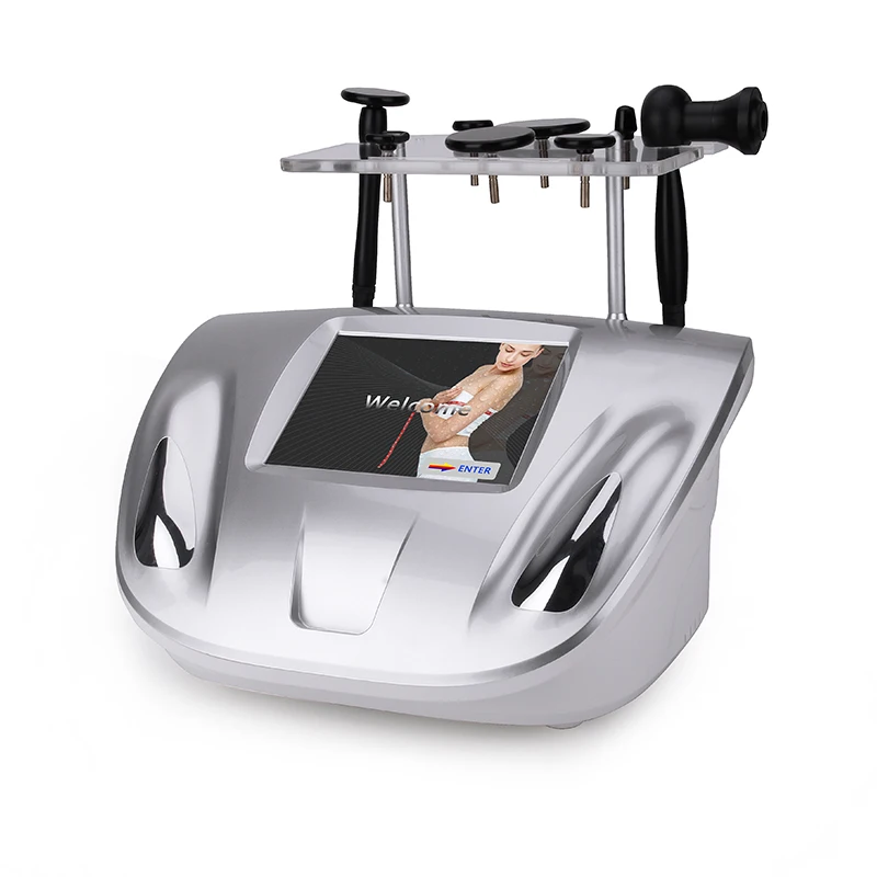 Desktop radio frequency (RF) microcurrent beauty device with facial lifting function