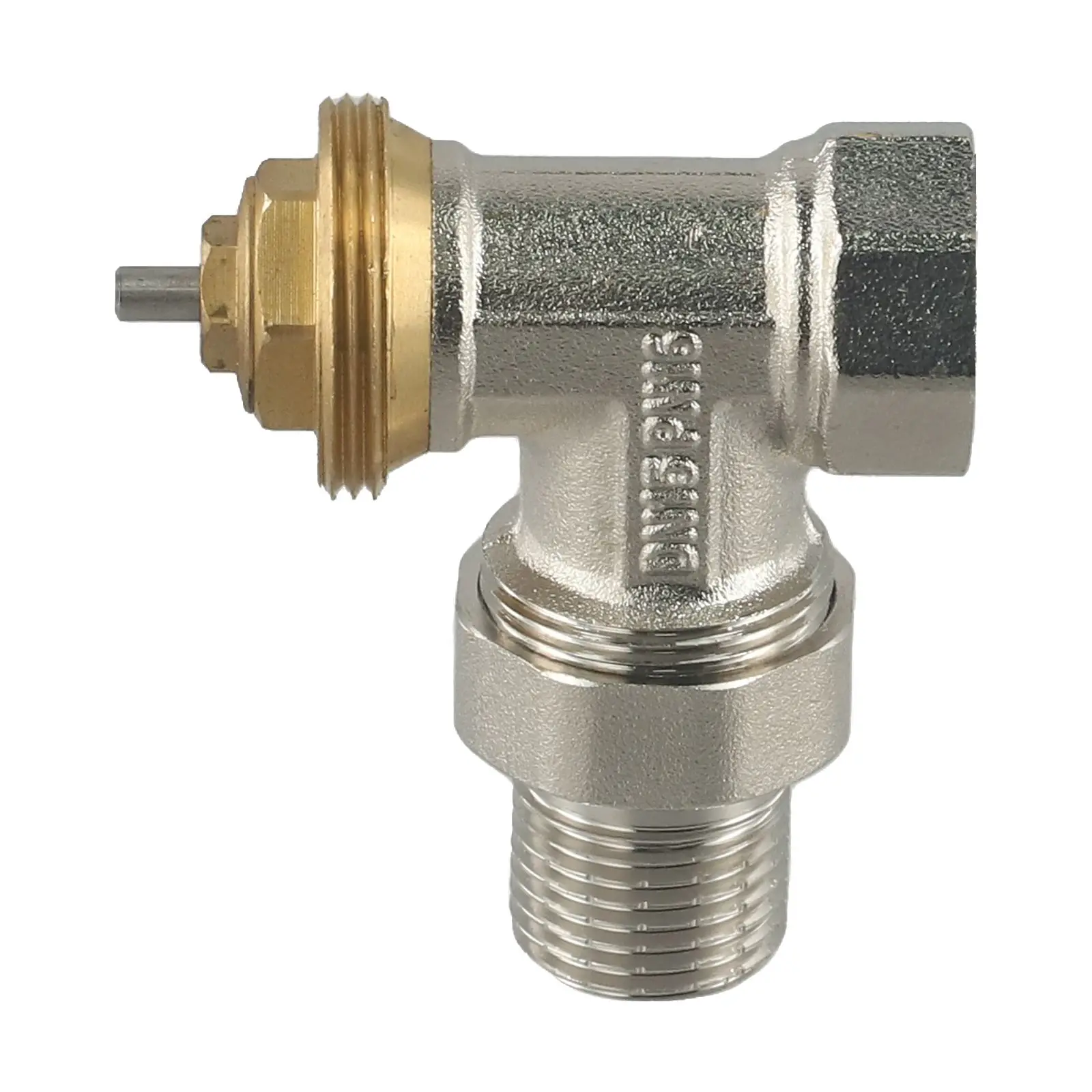 

DN15 Size Thermostatic Regulating Valve Ambient Temperature Control Valve 85 Tilt Positioning Temperature Sensor Function