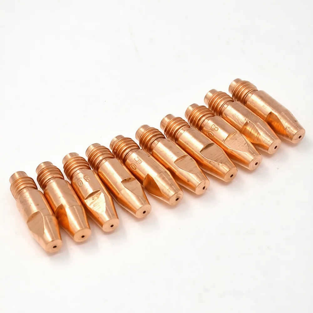 For Zheng Tong Da 36KD Welding Contact Tip M8 30mm MIG MAG Torch Consumable Gas Cooled Heavy Duty Metal Replacement Component