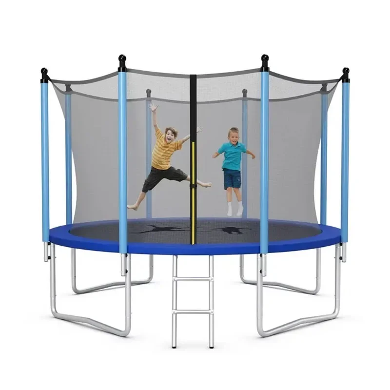 Jumping Exercise for Kids, Safety Enclosure, Indoor in Ground Trampoline