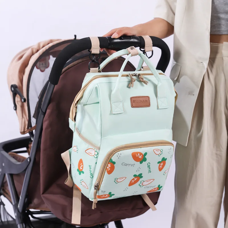 

Baby Nappy Backpack Diaper Bag Mummy Large Capacity Bags for Newborn Multi-Function Waterproof Outdoor Travel Bags for Baby Care
