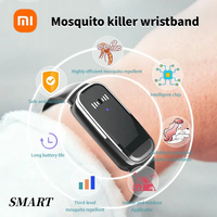 XIAOMI Ultrasonic Mosquito Repellent Bracelet Summer Outdoor Anti-Mosquito Wristband with Time Display Watch New