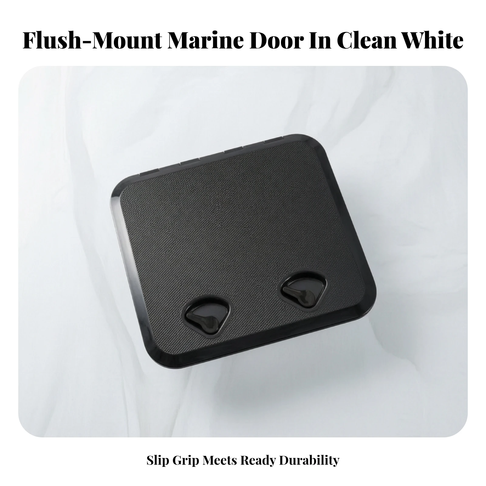 Fiberglass Hatch Cover with Recessed Handles Anti-Slip Marine Deck Hatch Cover Flush Pull Handle Flush-Mount Hardware Sturdy view 5