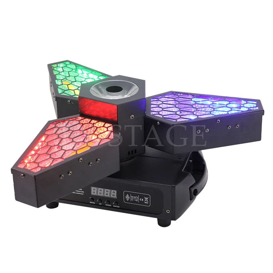 

Dj Bar Club Infinitely Rotating Maple Leaf Retro Led Back Ground Light