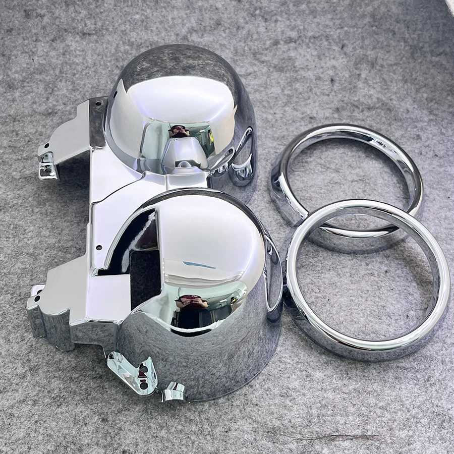 For Honda CB400/CB750 1992 1993 1994 Years 1 Set Motorcycle Speedometer Gauge Cover Ring ABS Chrome Motorbike Instrument Shell