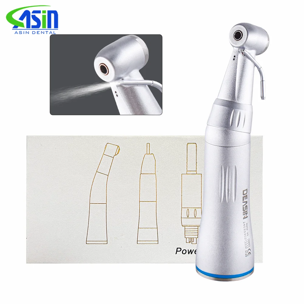 Dental Inner Water Spray Spray Contra Angle Handpiece with water tube surgical for E type motor Low Speed Handpiece