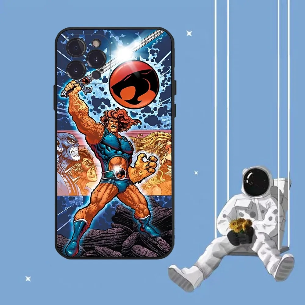 ThunderCats Cartoon Phone Case For iPhone 15 14 11 12 13 Mini Pro XS Max Cover 6 7 8 Plus X XR SE 2020 Funda Shell