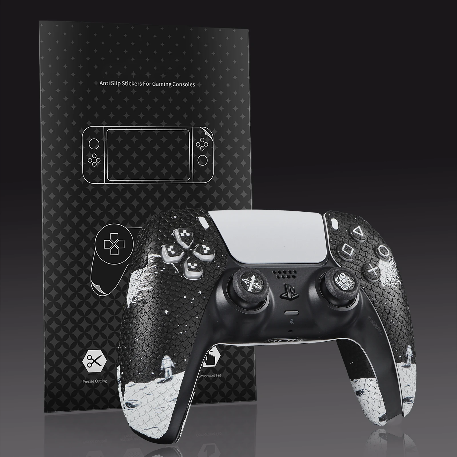 Anti-slip Dustproof Protective Skin Sticker For PlayStation 4 PS4 Game Joystick Controller Accessories Decoration Decal Stickers
