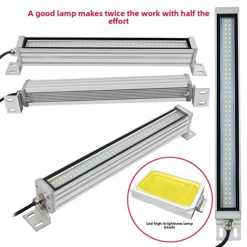 LED machine tool work light explosion-proof waterproof and shockproof lamp tube 24V