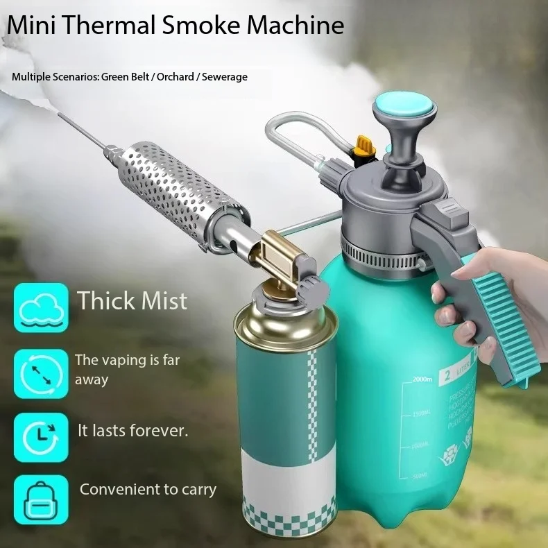 Micro Thermal Fogger 1.5L Bottle Insect Control Atomizer for Spraying, Mosquito Killing and Disinfection Sterilization