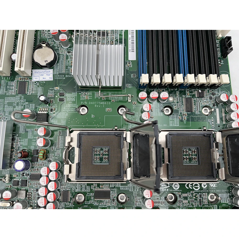 

Original Server Motherboard For T350 R350 G6 G6C G6X T280 G2 DA0T75MB6I0 S5000VSA LGA771 DDR2 8×DIMM Good Quality