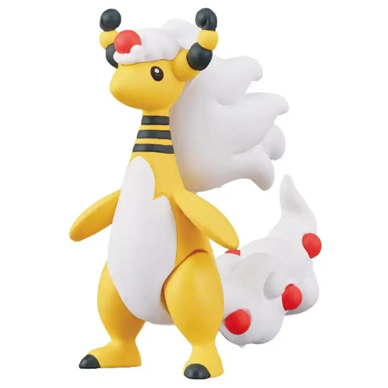 Echte TOMY Pokemon MC Serie MEGA Ampharos MS Anime Action Figur Modell Spielzeug Geschenk für Geburtstag