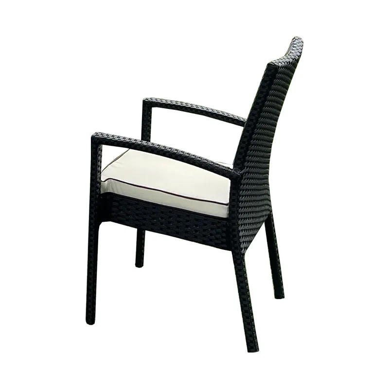 Outdoor rope bar chairs, courtyard outdoor restaurant bar villa bed and breakfast outdoor high stools, cafe bar chairs