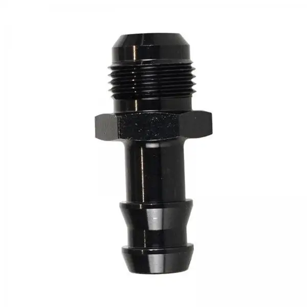 8AN to 1/2 Fuel Pipe Hose Quick Connector Hardline Tube Fitting Adapter Metal Barb for Automotive Fuel Delivery