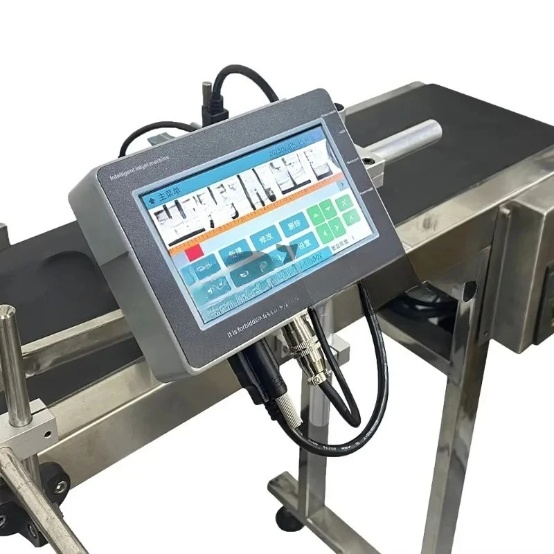 

Easy-to-operate multilingual continuous online automatic TIJ printer marking machine