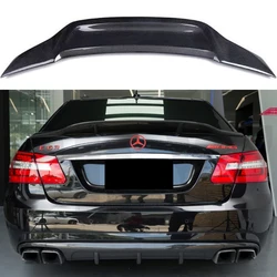 For 2009-2012 Mercedes Benz E Class W212 4Door E200 E260 E300 E350 Sedan E63 Wing Trunk Lip Boot Cover Rear Spoiler R Styling